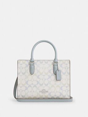 Coach Outlet Maggie Small Tote Bag In Signature Canvas